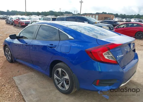 2020 Honda Civic Lx из США, поврежденный, VIN 19XFC2F65LE014769